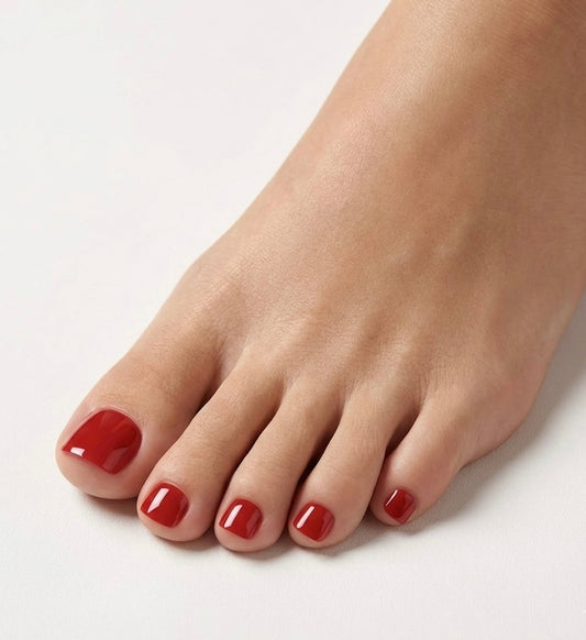 Червен (педикюр)