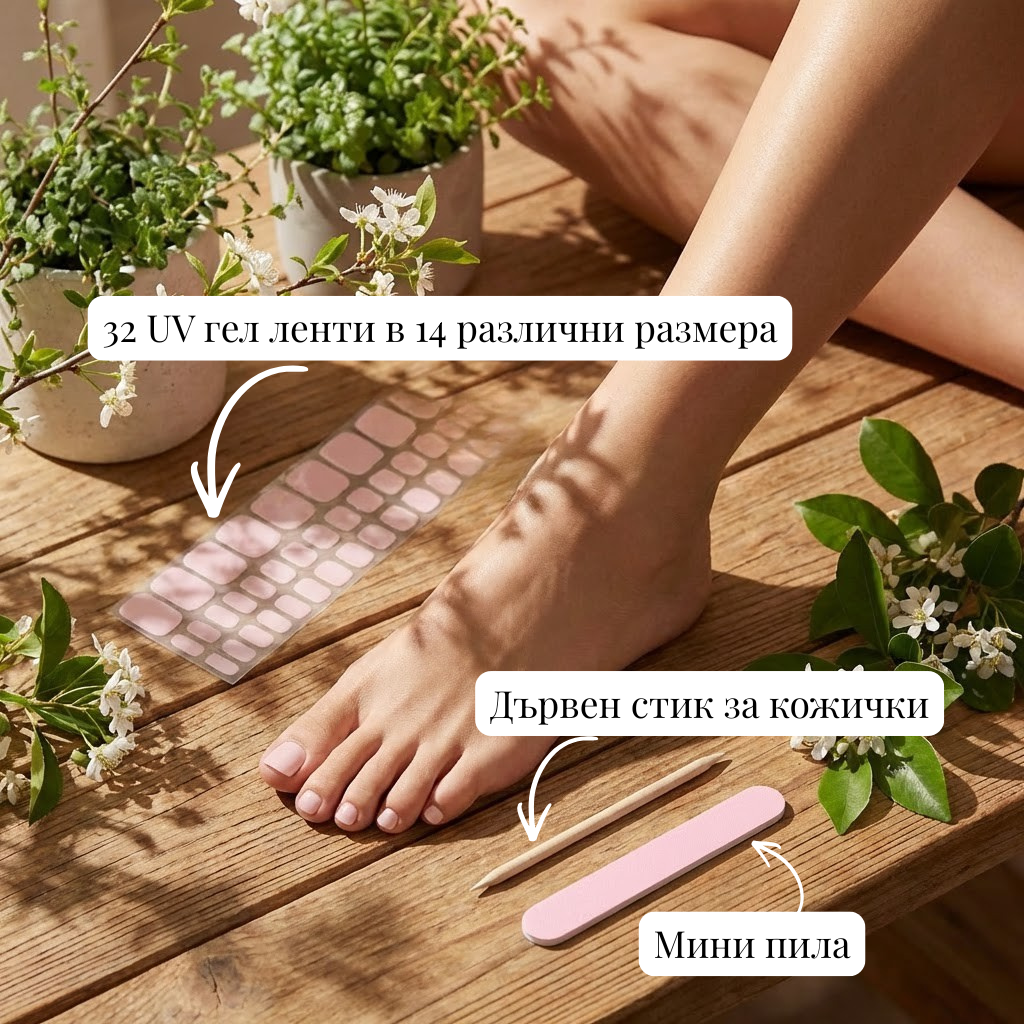 Златен бриз (Педикюр)