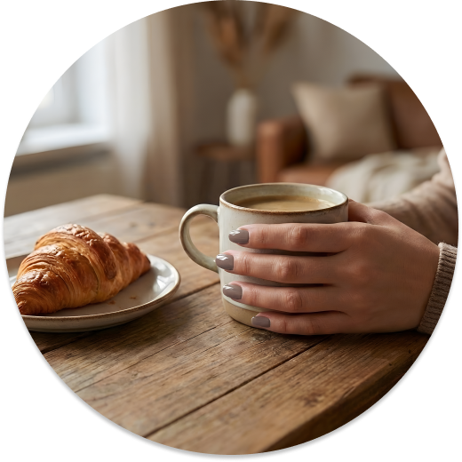 UV Gel nail stickers results at home