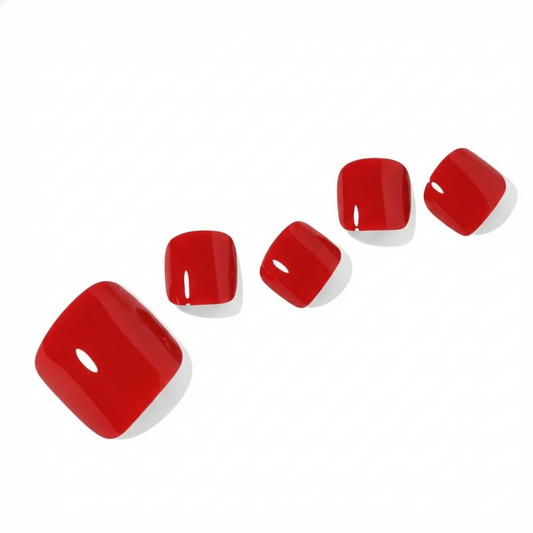 Червен (педикюр)